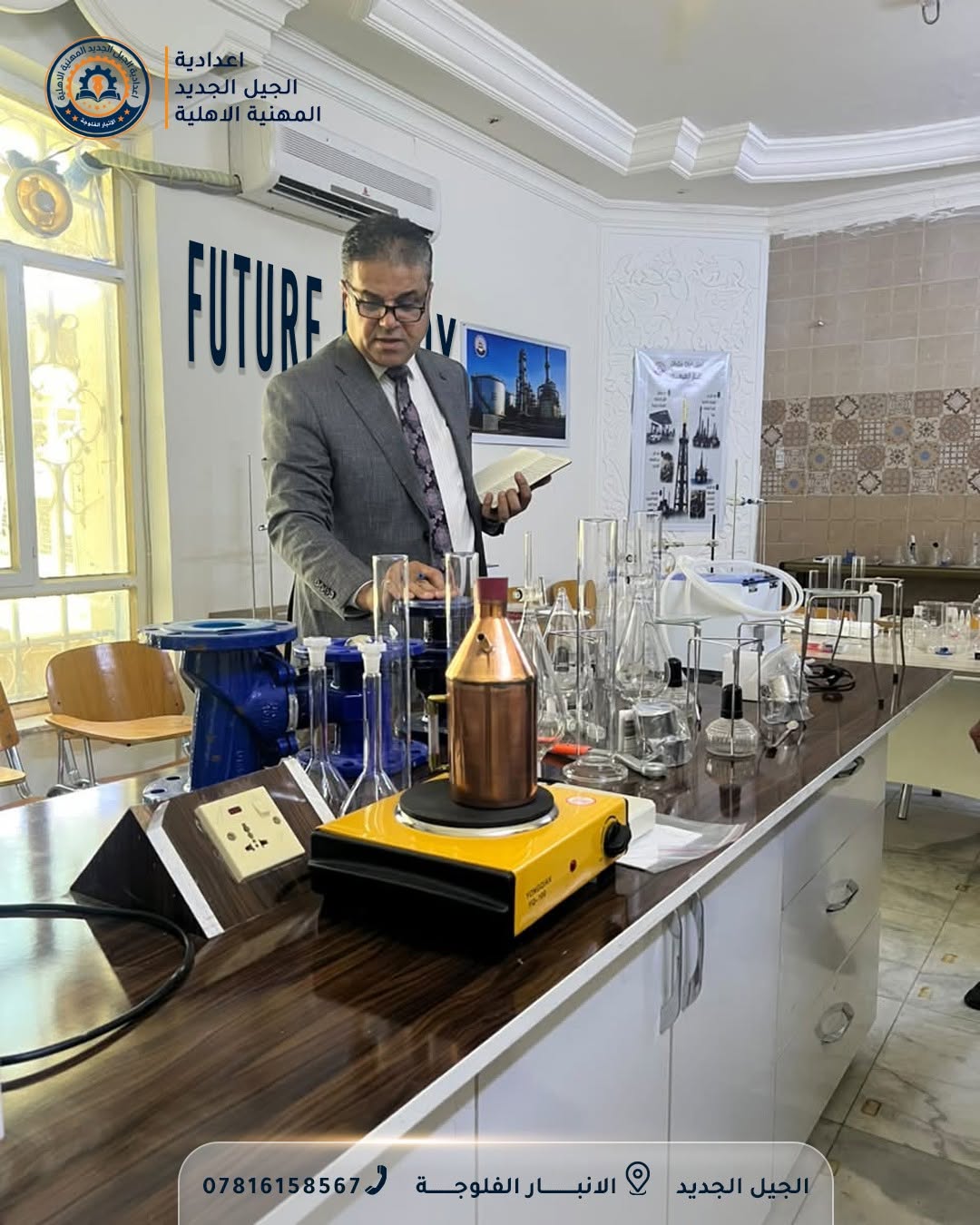 ورشة تكرير النفط ومعالجة الغاز
